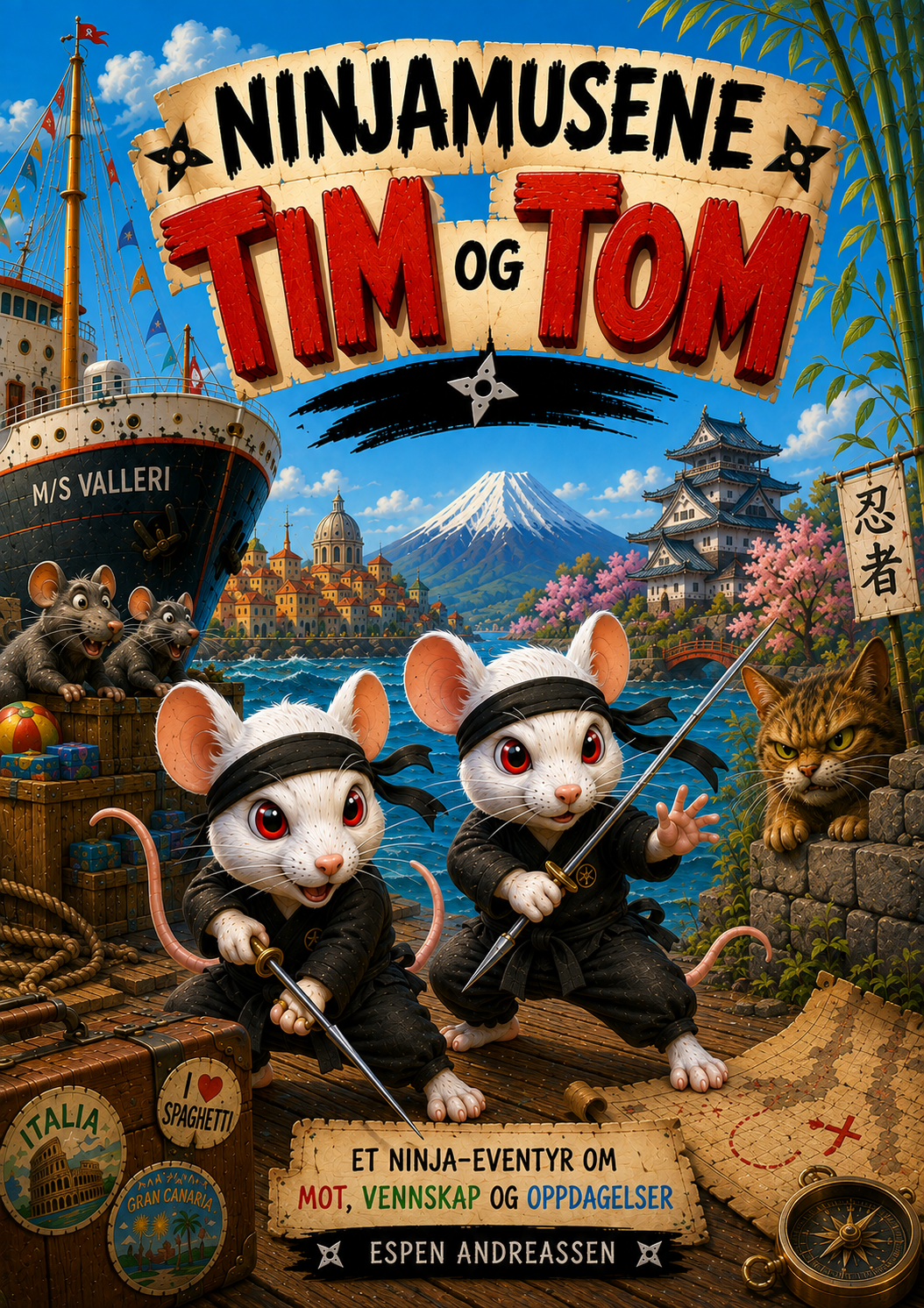 Ninjamusene Tim og Tom